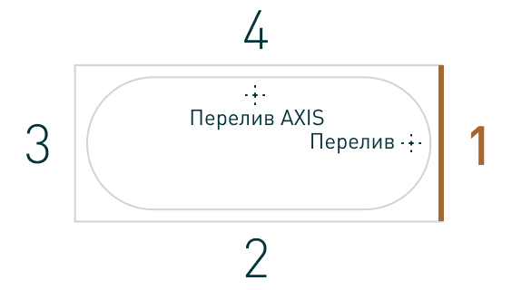 Боковые экраны, сторона 1